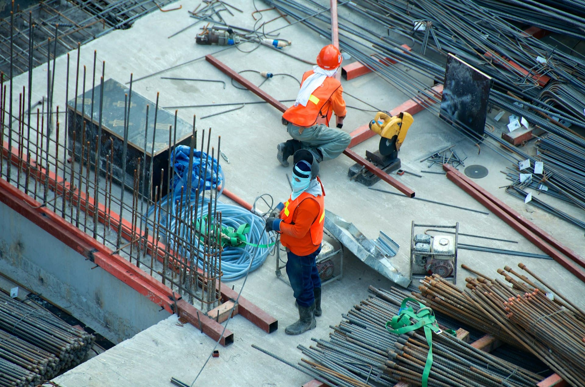 Baustelle Hintergrund
